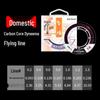 Huan Sheng Black Pit 0.2 Carbon Core Leader Line - Strong Horse Crucian Carp & Tilapia PE Line