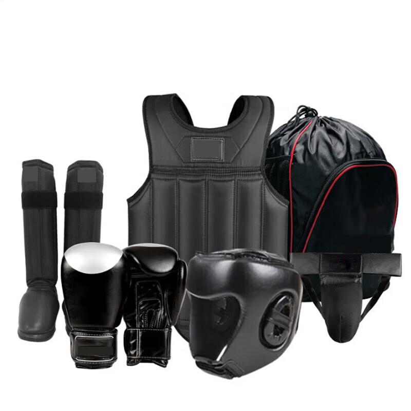 SPSR Adult Sanda Martial Arts Combat Training Gear Set
