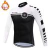 2026 Winter Thermal Fleece Cycling Clothes Men Jersey Suit Outdoor Bike MTB Clothing Bib Pants Set Ropa Ciclismo Hombre