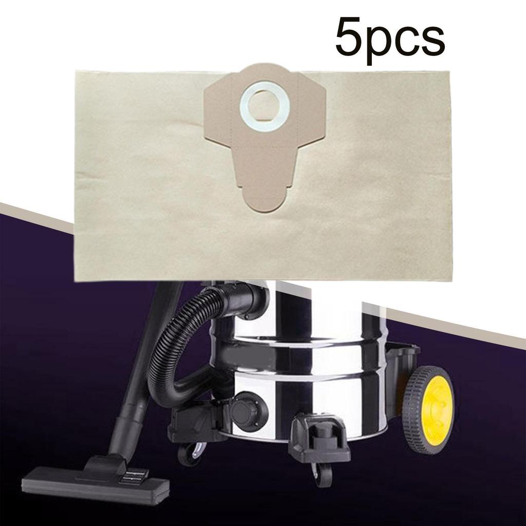 5x Vacuum Cleaner Bags,Wet and Dry Bags,Parts,Paper Easy Installation Replacement Dust