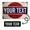 Gepersonaliseerd Metalen Bord Vintage Look Waterdicht Huis Garage Wanddecoratie