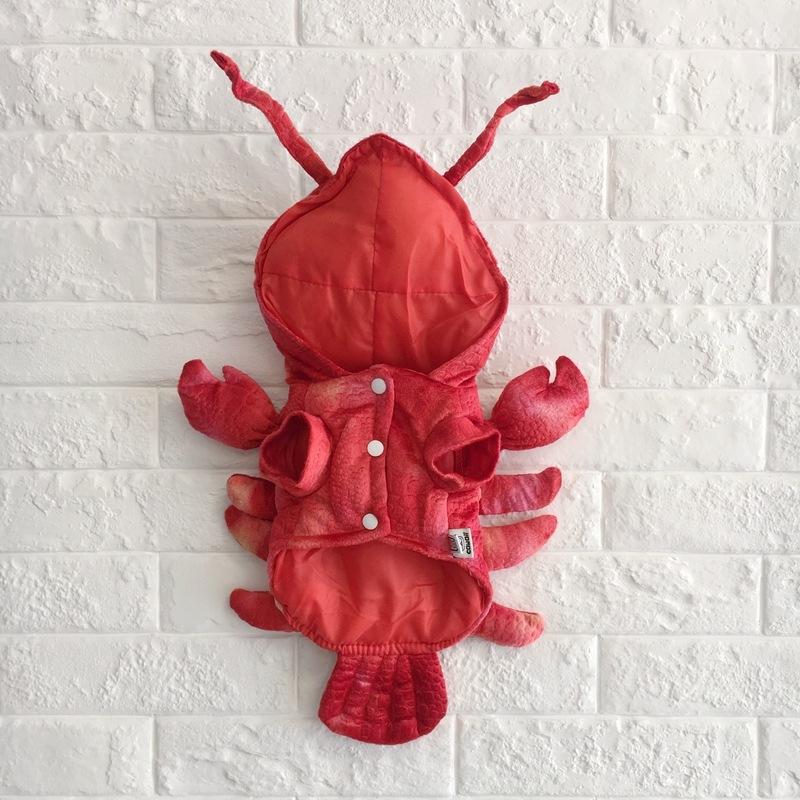 Crayfish Pet Clothes Halloween Funny Cats and Dogs Costumes Large Medium Small Dog Clothes Pet Supplies