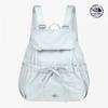 Mini Light Gray Shirring Backpack Nm2ds11k