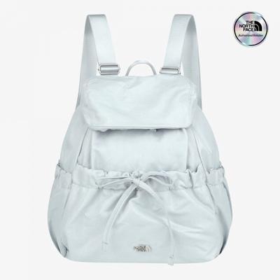 Mini Light Gray Shirring Backpack Nm2ds11k