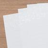 Midori Letter Set Foil-Pressed Envelope Babys Breath Pattern