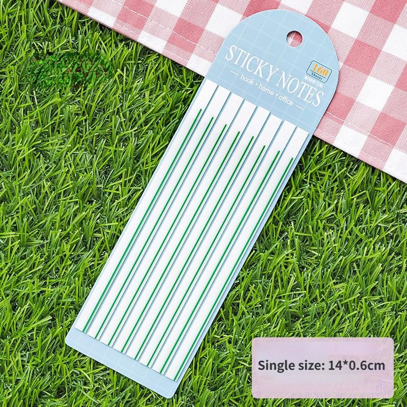 

160 шт. длинные маркеры страниц, липкие вкладки указателя, полоски маркера, вкладки для заметок, прозрачные вкладки с флажками для ноутбука зелёный