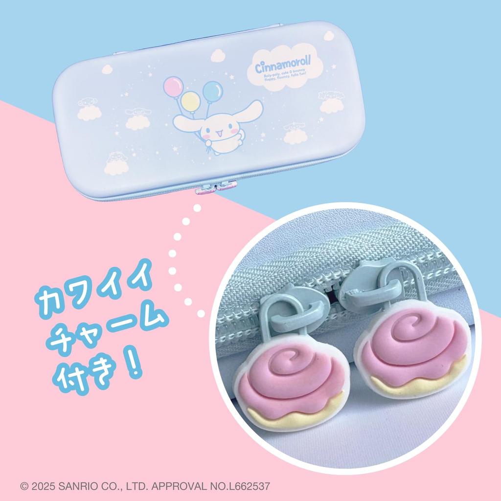 Allone EVA Color Case for Gaming Sanrio Characters 2 Cinnamoroll x 4 x 30cm Compatible with Switch 2 Convenient to Carry Protects Against Scratches