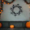 Halloween Plastic Unique Wall Hanging Party Decoration Pendants Arrange Props Wreath Garland Decorative 3 Styles