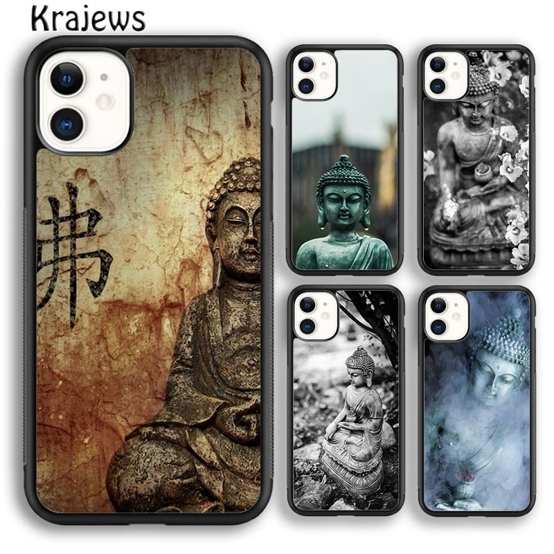Krajews Gautama Buddha Soft Phone Case Cover For iPhone 17 Air 16 15 14 plus 11 12 13 pro max coque Shell Fundas
