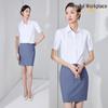 Women's Wrinkle-Resistant Short-Sleeve Shirt - Spring/Summer 2025 Fashion, Simple Professional Commuter Style
