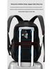 Men's High-Capacity Laptop & Travel Backpack: Versatile Business Design