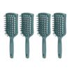 4Pcs Hair Brush Stylist Hairbrush Styling Comb Massaging Detangling Tool for Home Salon