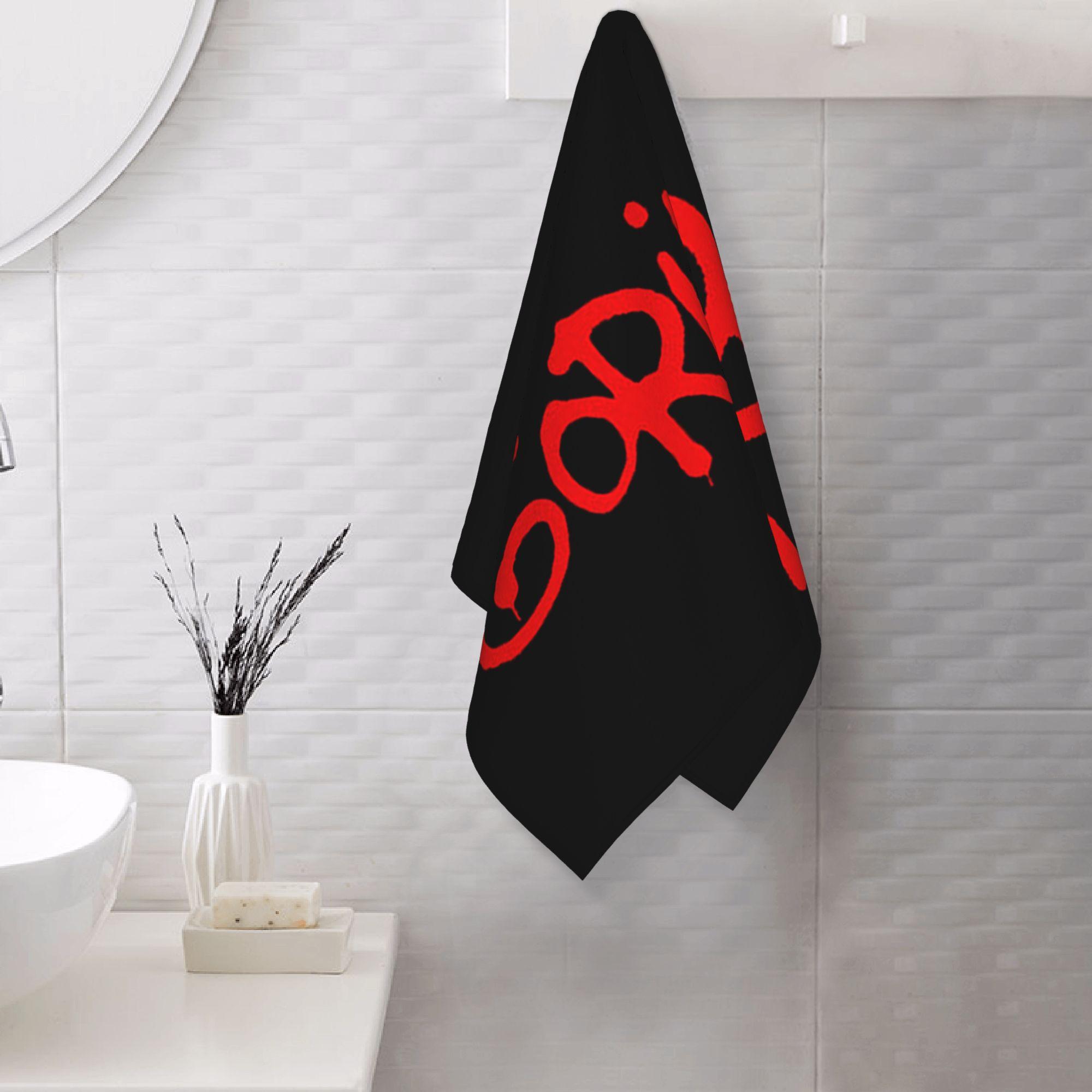 Lang Pattong White Gorillaz Soft Face Towel Quick Dry Pool Bath Cotton Towels Absorbent Quick