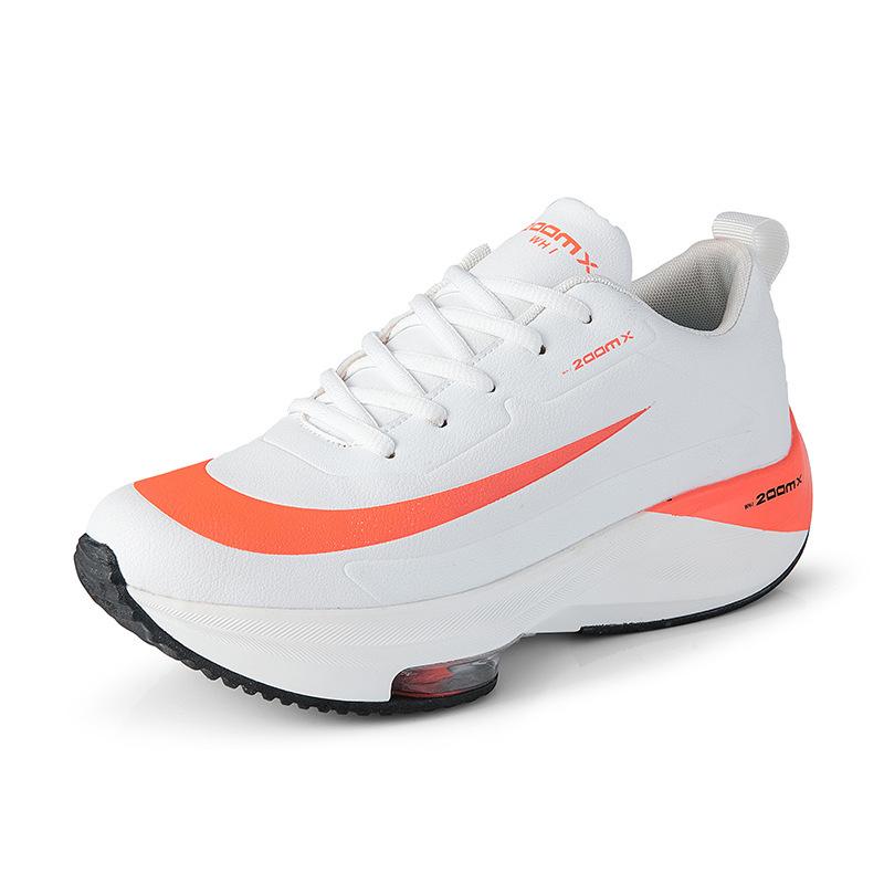 Fashion Spring and summer new ultra light men's shoes, super fiber leather surface, air cushion sole, sports and leisure running shoes