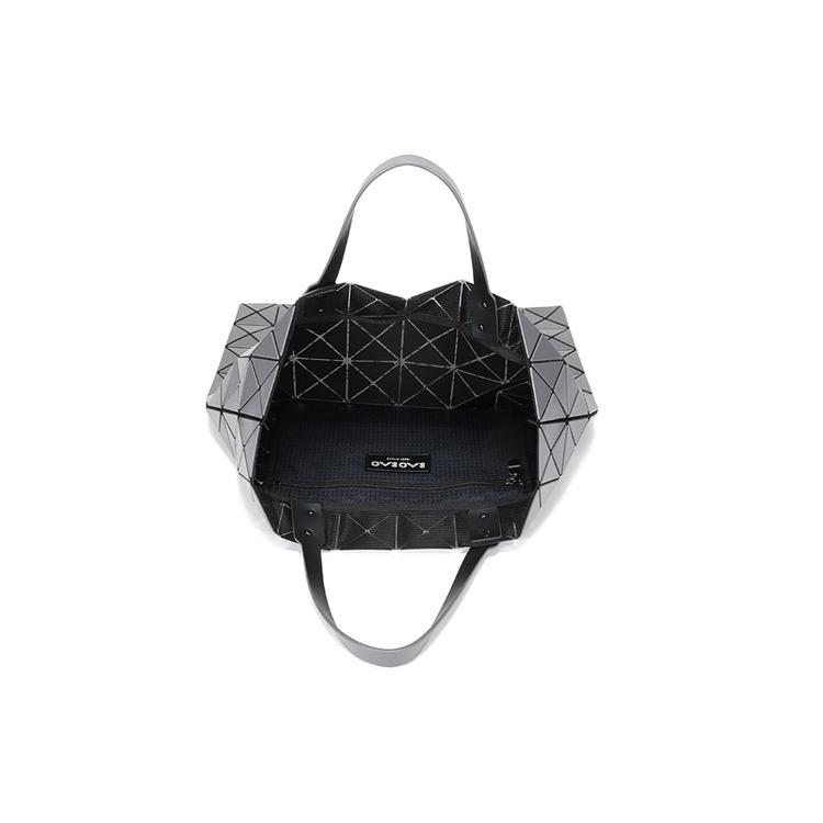 New ISSEY MIYAKE Prism PVC Tote Bag, Shopping Bag, Handbag, Shoulder Bag Regular Women's Charcoal Gray BB08-AG681-14