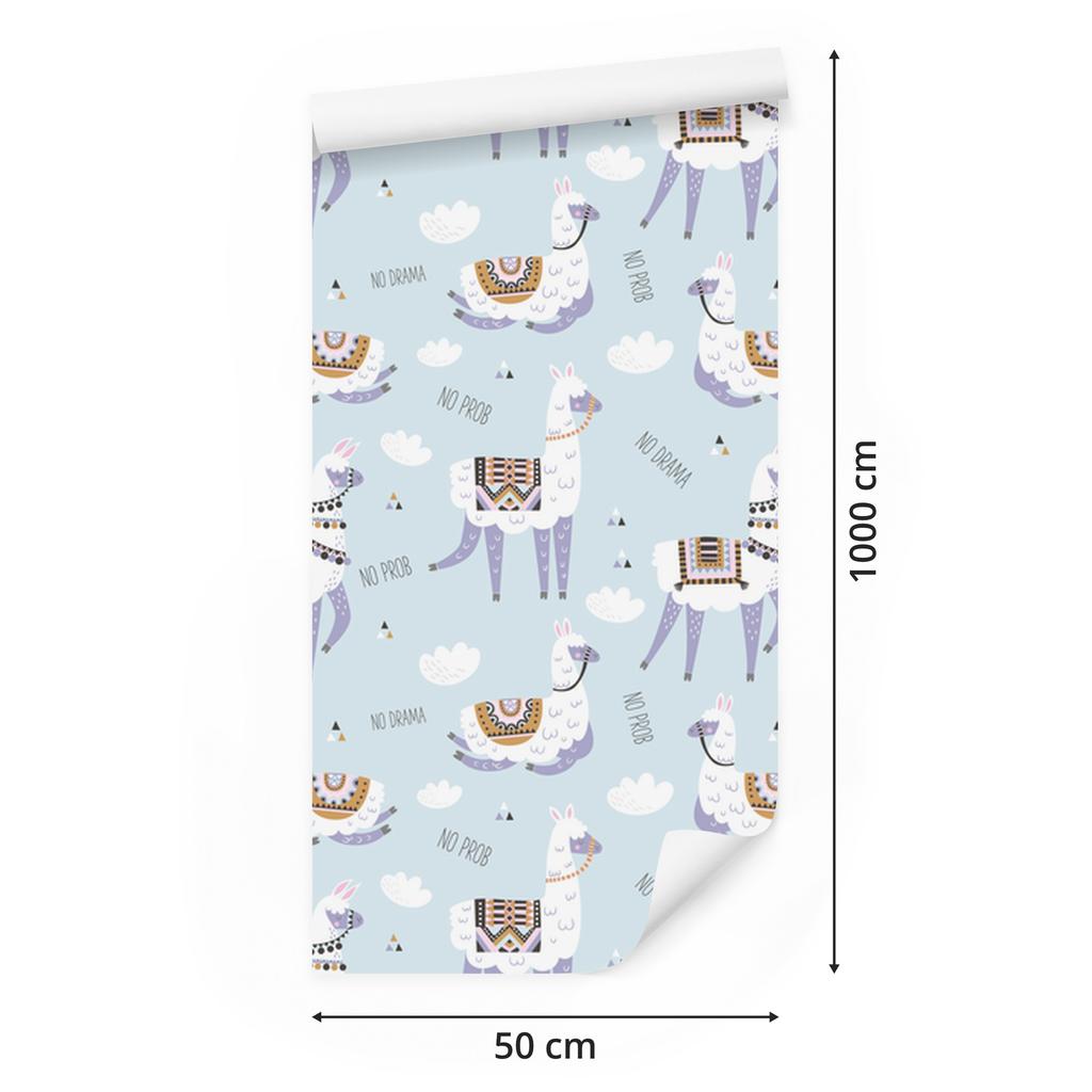 Animals wallpaper for living room and bedroom 50x1000