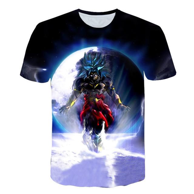 2025 Barn Japansk Anime Super Dragon Ball Pullover Super Goku 3D-trykk Gutt Streetwear Mote Genser Casual Dragon Ball Kul Hettegenser
