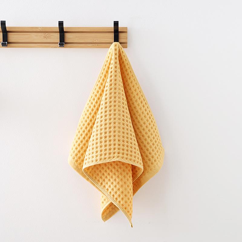 Premium Japanese Cotton Honeycomb Face Wash Towel - Breathable & Absorbent