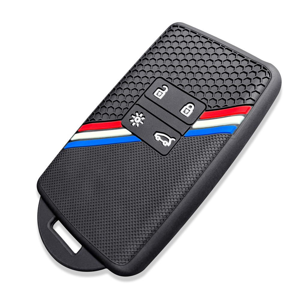 Card Key Case Cover Caps For Renault Clio 4 5 Austral Arkana Captur Megane Zoe Koleos Kadjar Dacia Duster Sandero Jogger Logan