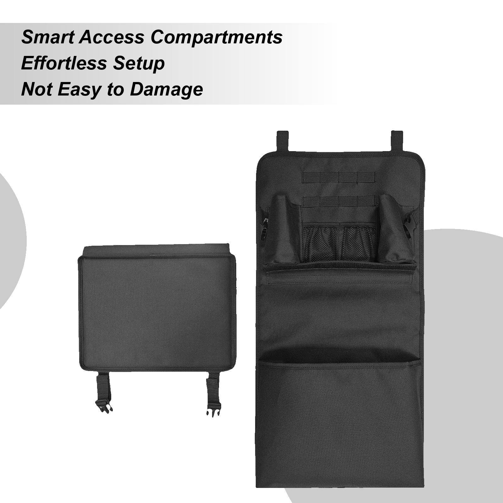 

Backseat Car Organizer Waterproof Makeup Car Seat Storage Auto Organization For Van Camping Truck Long Drive Activities Family CHINA