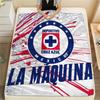 Cruz Azul Fußballmannschaft, Muster Flanelldecke, Hohe Qualität, Bequem für alle Jahreszeiten, Heimdekoration, Wärme und Komfort, Perfekt für Geschenke.