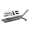 Honda CM300/CM500 Rebel Dual-Pipe VH Exhaust with Anti-Fall Design