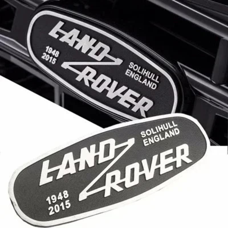 Alloy Car Side Badge Decal Auto Rear Trunk Sticker Front Grille Emblem Accessories for Land Rover 2015 DEFENDER 110 Decoration XS2