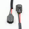 2pcs 9005/9006 To D2/D4 Xenon Power Plug Connector Harness Wire for Mitsubishi Acura Honda Mazda HID Xenon Ballast