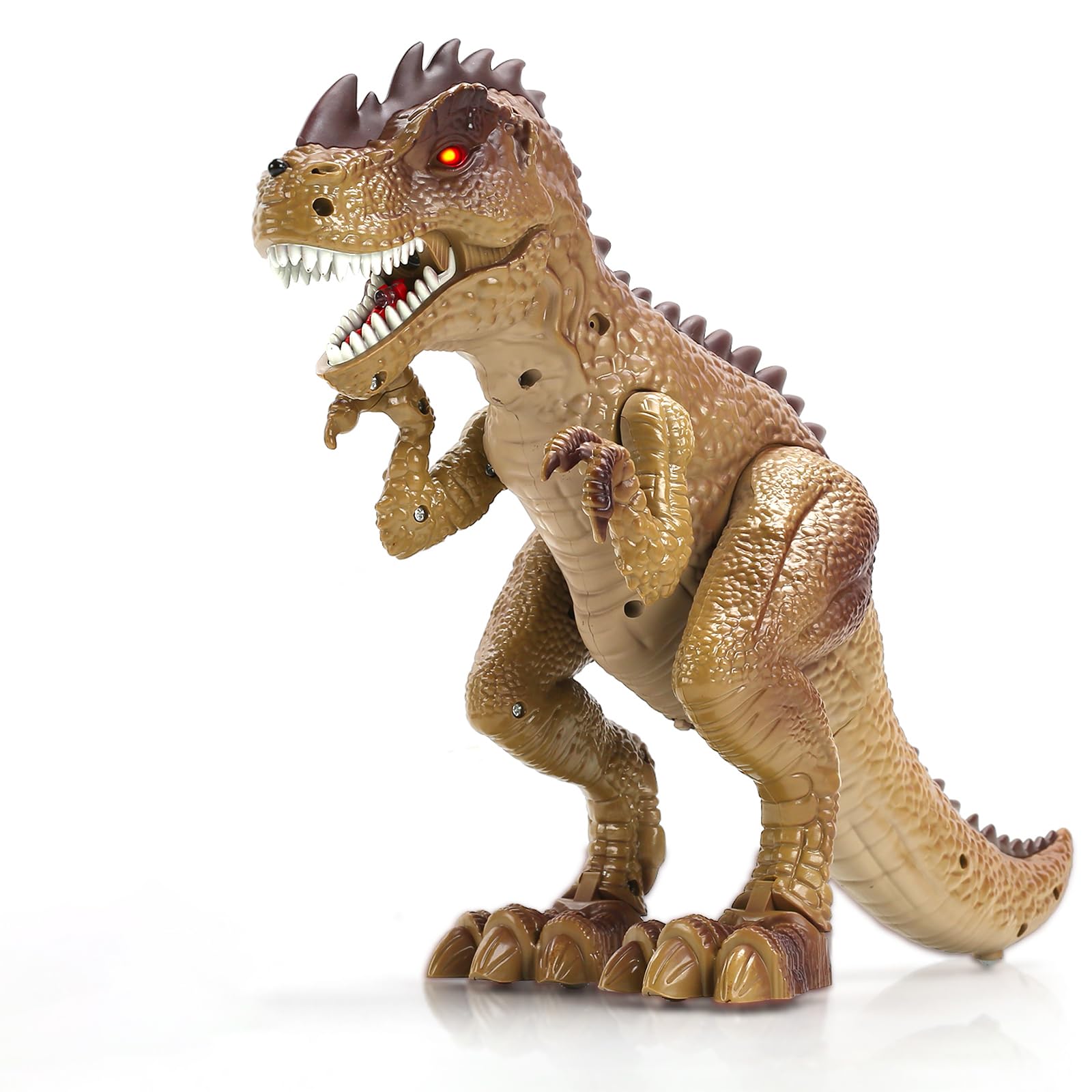 

Милая игрушка-робот-мишень в виде динозавра из камня с реалистичными звуками, разборная, для стрельбы в помещении, подарок на день рождения, развивающая игрушка, спрей, автодвижение,