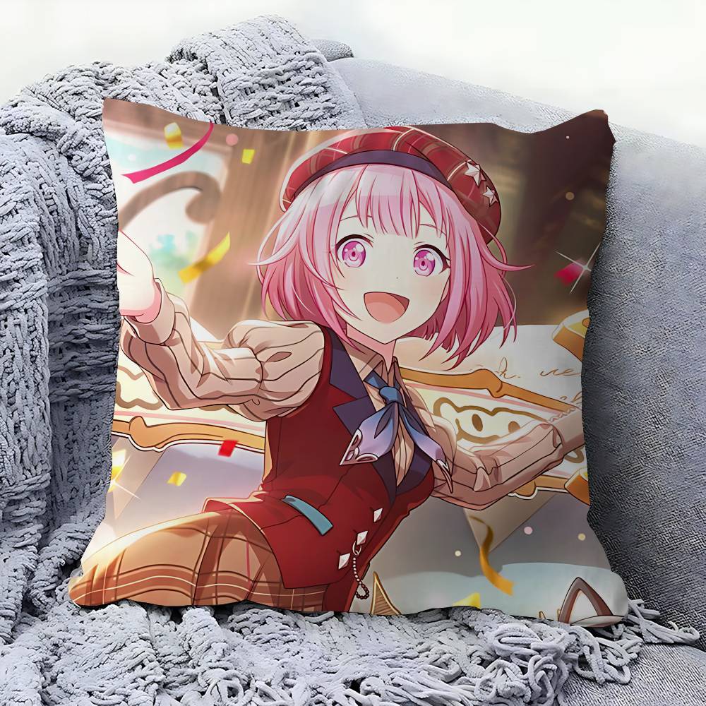GAME Characters Otori Emu Pillow Cushion Cover Pillowcase Living Room Sofa Home Decor Customized
