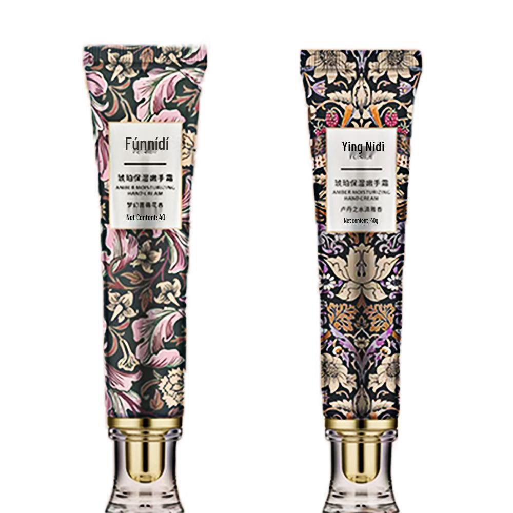 Amber Funnidi Moisturizing Hand Cream - Autumn & Winter Nourishing, Hydrating, Non-Greasy, High-End Feel.