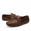 Mode Handgefertigte Leder Herrenschuhe Lässig Bequem Slipper Loafer Herren Lederschuhe Flats Mokassins Laufschuhe Herbst Dropshipping