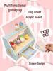 Wooden Ice Cream Shop Play Set for Kids – Pretend Play Kitchen Toy
