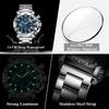 Reloj de Cuarzo de Marca Superior Resistente al Agua Multifuncional Luminoso de Moda para Hombre Tendencia
