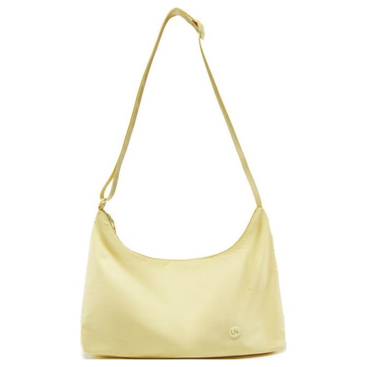New LiNing Sports Life Collection Nylon Crossbody Bag, Shoulder Bag Unisex Tender Goose Yellow ABDV149-1