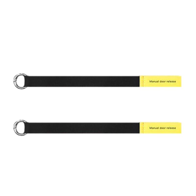 

Emergencies Nylon Pull Rope Release Lanyard for Quick Car Door Opening in Urgent Situations, Vehicle Safety, Easy to Use 1