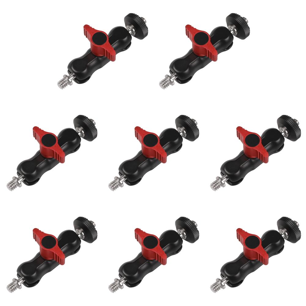 

Шарнирный зажим с резьбой 1/4 дюйма -20 Шарнирный зажим Magic Arm Super Clamp