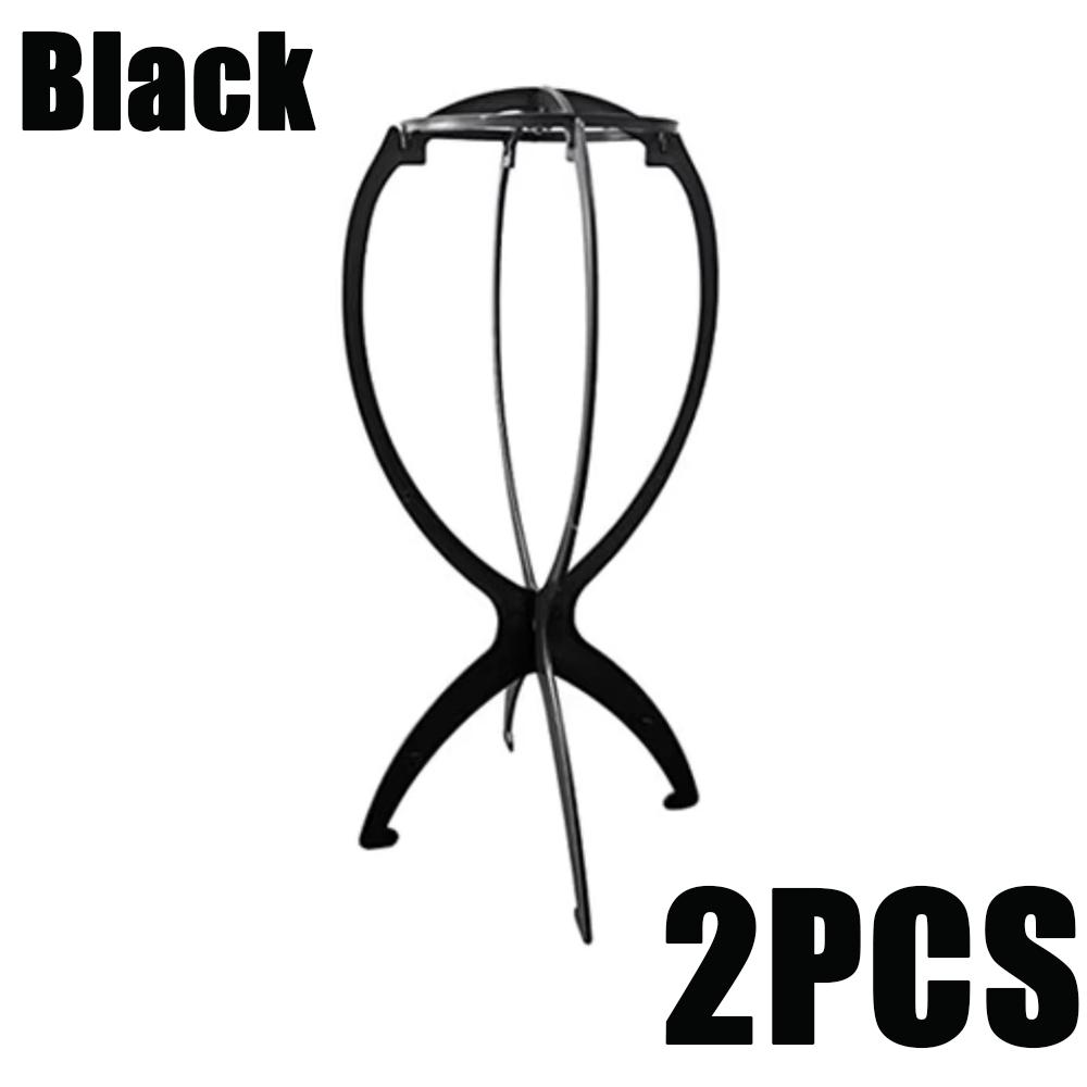 1/2/3 buc pliabil perucă suport plastic portabil pălărie display stand reglabil durabil frizerie modă model suport acasă salon utilizare