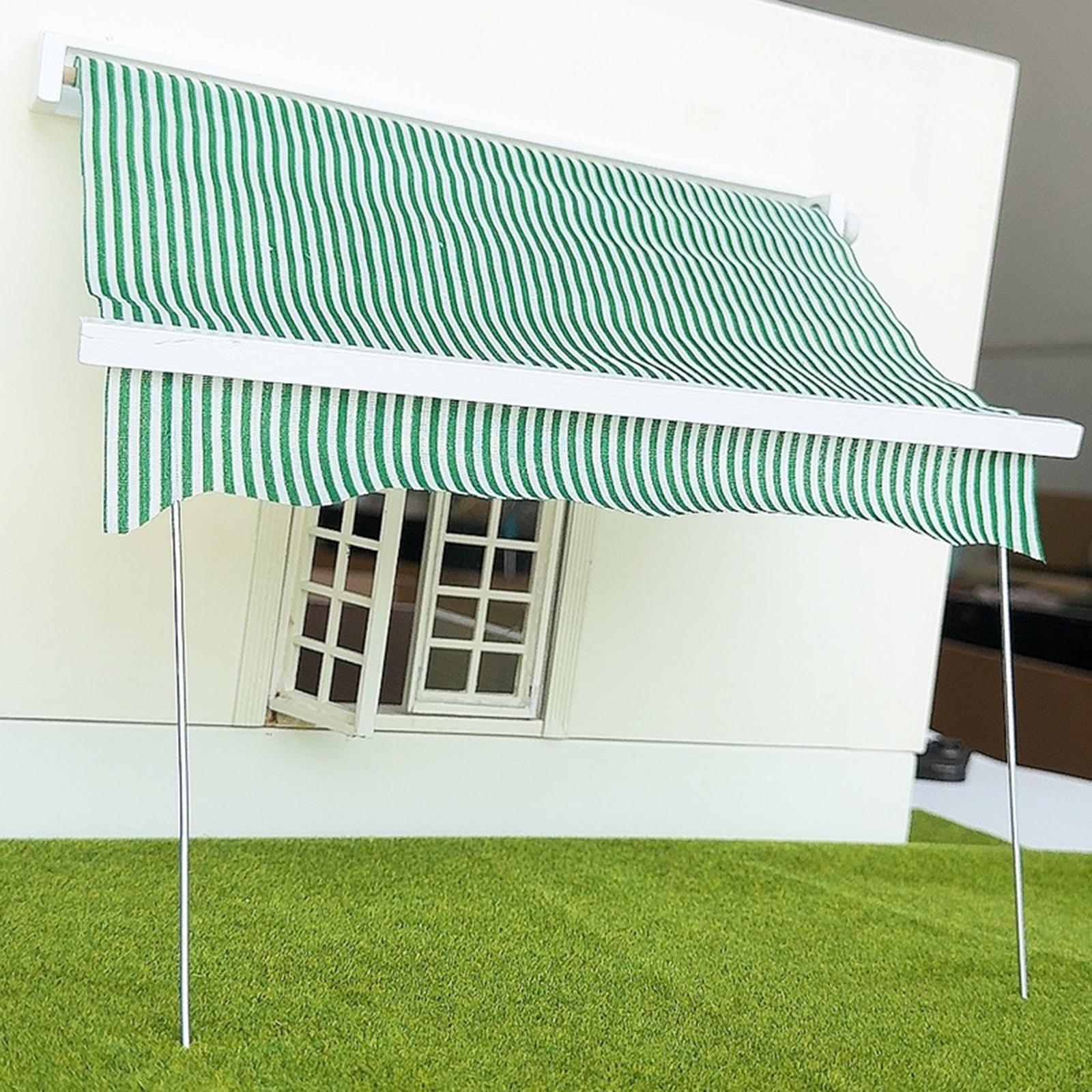 

Миниатюрное украшение для кукольного домика, аксессуар для кукольного домика, уличный навес, реквизит для фотографии 1:12 шкала