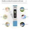 Waterproof Digital Salinity Tester Convenient Salinity and Temperature Tester for Accurate Water Quality Analysis