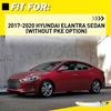 Chrome Black Door Exterior Handle For Hyundai Elantra 2017- Front Rear LH RH