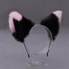 Diadema Lolita con Orecchie di Gatto e Volpe in Peluche - Fascia Cosplay Fatta a Mano