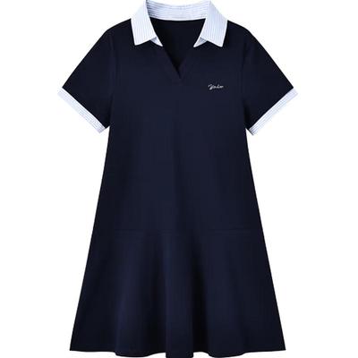 Girls' Short Sleeve Polo Dress