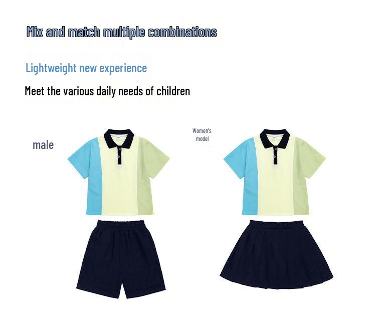 June 1st School Sports Meet Cheerleading and Performance Uniform for Kids