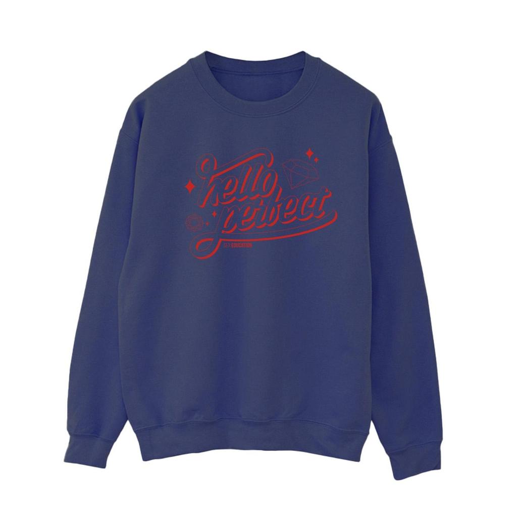 Netflix Womens/Ladies Sex Education Hello Perfect Sweatshirt