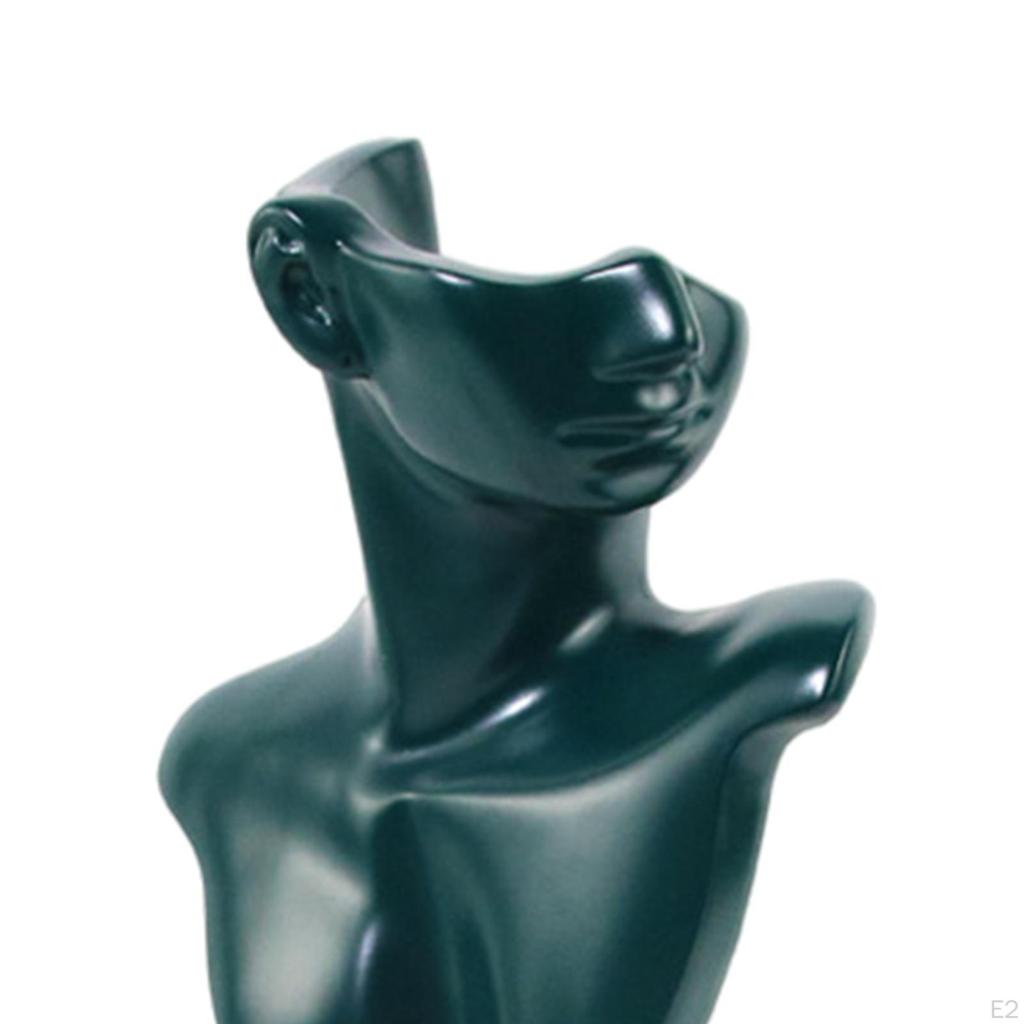 Jewelry Display Elegant Resin Bust Organizer Presentation Holder for Necklace Bracelet Shop