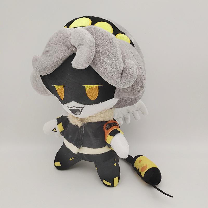 New Murder Drones Plush: Inorganic Killer Doll Game Toy 27cm, 200g чёрный