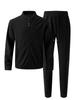 Men's Stand-up Collar Baseball Jacket & Long Pants Sports Set (2024)