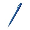 Of 3 Blue Pentel Sign Blue Original Logo Sticker [Set Water-Based Pens] XS520-CD +