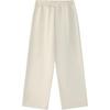 Fila Fusion Fashion Casual Loose Wide Leg Knitted Sports Pants Women bottoms Mugwort-Gray T11W433607F-BG